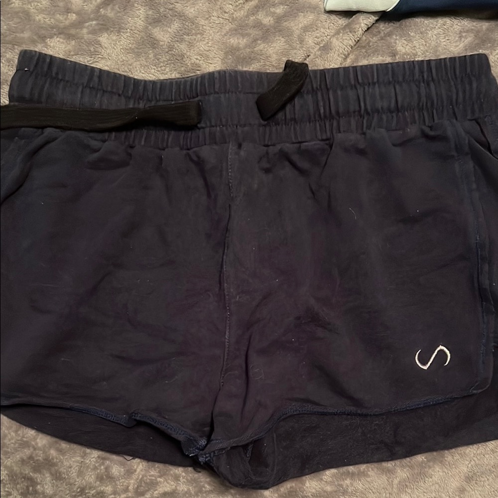 Navy TLF Athletic Shorts
